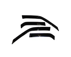 AVS Ventvisor Outside Mount Window Deflectors 4pc Smoke Toyota Corolla 1988-1992