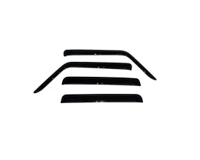 AVS Ventvisor Outside Mount Window Deflectors 4pc Smoke Jeep Commander 2006-2010