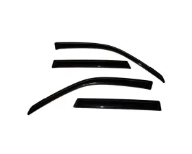 AVS Ventvisor Outside Mount Window Deflectors 4pc Smoke Suzuki Grand Vitara 2006-2009