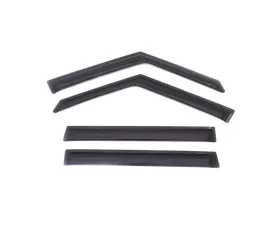 AVS Ventvisor Outside Mount Window Deflectors 4pc Smoke Kia Soul 2009-2013
