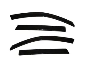 AVS Ventvisor Outside Mount Window Deflectors 4pc Smoke Kia Sorento 2011-2015