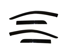 AVS Ventvisor Outside Mount Window Deflectors 4pc Smoke Mitsubishi Outlander Sport 2011-2013