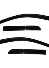 AVS Ventvisor Outside Mount Window Deflectors 4pc Smoke Mitsubishi Outlander Sport 2011-2013                                     - 94191 - Image 7