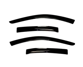 AVS Ventvisor Outside Mount Window Deflectors 4pc Smoke Ford Taurus 2010-2018