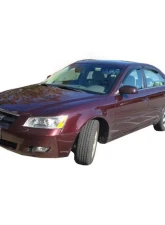 AVS Ventvisor Outside Mount Window Deflectors 4pc Smoke Hyundai Sonata (Old Body Style) 2005-2010                                     - 94206 - Image 8
