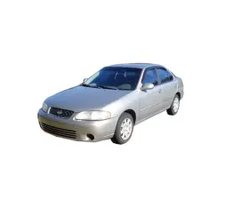 AVS Ventvisor Outside Mount Window Deflectors 4pc Smoke Nissan Sentra 2000-2006