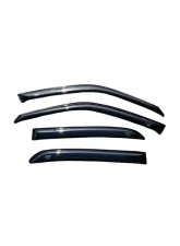 AVS Ventvisor Outside Mount Window Deflectors 4pc Smoke Ford Crown Victoria (Short Rears) 1998-2011                                     - 94228 - Image 8