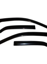 AVS Ventvisor Outside Mount Window Deflectors 4pc Smoke Mitsubishi Lancer 2002-2006                                     - 94229 - Image 7