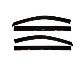 AVS Ventvisor Outside Mount Window Deflectors 4pc Smoke Chrysler Town & Country 2008-2016
