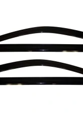 AVS Ventvisor Outside Mount Window Deflectors 4pc Smoke Chrysler Town & Country 2008-2016                                     - 94251 - Image 8