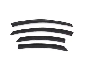 AVS Ventvisor Outside Mount Window Deflectors 4pc Smoke Hyundai Sonata (New Body Style) 2011-2014