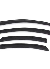 AVS Ventvisor Outside Mount Window Deflectors 4pc Smoke Hyundai Sonata (New Body Style) 2011-2014                                     - 94261 - Image 8