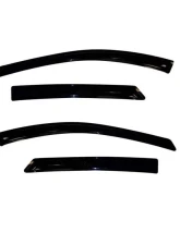 AVS Ventvisor Outside Mount Window Deflectors 4pc Smoke Honda Ridgeline 2017-2021                                     - 94276 - Image 7