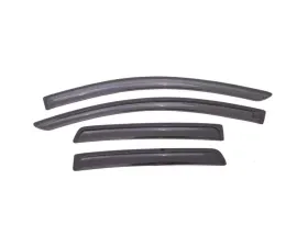 AVS Ventvisor Outside Mount Window Deflectors 4pc Smoke Chevrolet Aveo 2007-2011