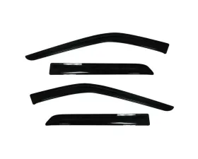 AVS Ventvisor Outside Mount Window Deflectors 4pc Smoke Ford Explorer 2011-2018