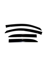 AVS Ventvisor Outside Mount Window Deflectors 4pc Smoke Chevrolet Equinox 2005-2009                                     - 94319 - Image 7