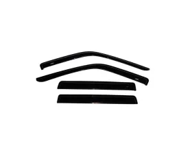 AVS Ventvisor Outside Mount Window Deflectors 4pc Smoke Jeep Grand Cherokee 1993-1998