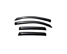 AVS Ventvisor Outside Mount Window Deflectors 4pc Smoke Dodge Caliber 2007-2012