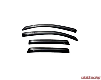 AVS Ventvisor Outside Mount Window Deflectors 4pc Smoke Dodge Caliber 2007-2012 - 94323