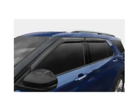 AVS Ventvisor Deflector Smoke Outside Mount 4 pc. Ford Explorer 2020-2021