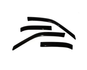 AVS Ventvisor Outside Mount Window Deflectors 4pc Smoke Toyota Tercel 1995-1999