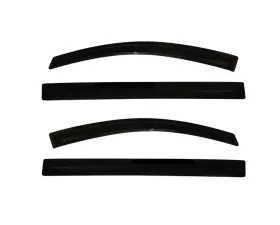 AVS Ventvisor Outside Mount Window Deflectors 4pc Smoke Toyota Sienna 2011-2018