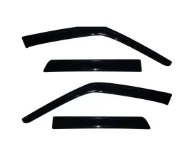 AVS Ventvisor Outside Mount Window Deflectors 4pc Smoke Nissan Juke 2010-2018