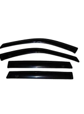 AVS Ventvisor Outside Mount Window Deflectors 4pc Smoke Hyundai Santa Fe 2001-2006                                     - 94413 - Image 7