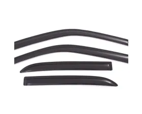 AVS Ventvisor Outside Mount Window Deflectors 4pc Smoke Chrysler 300 2011-2018