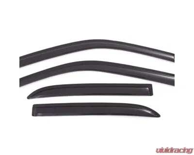 AVS Ventvisor Outside Mount Window Deflectors 4pc Smoke Chrysler 300 2011-2018 - 94432