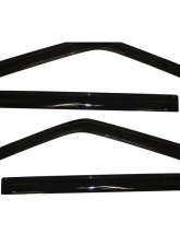 AVS Ventvisor Outside Mount Window Deflectors 4pc Smoke Infiniti QX56 2011-2013                                     - 94437 - Image 7