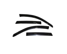 AVS Ventvisor Outside Mount Window Deflectors 4pc Smoke Pontiac Vibe 2003-2008