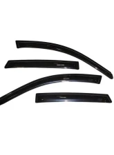 AVS Ventvisor Outside Mount Window Deflectors 4pc Smoke Pontiac Vibe 2003-2008                                     - 94455 - Image 6