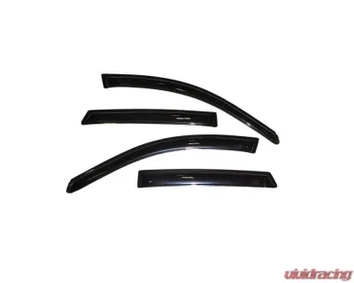 AVS Ventvisor Outside Mount Window Deflectors 4pc Smoke Pontiac Vibe 2003-2008 - 94455