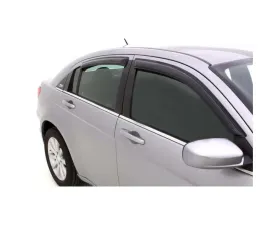 AVS Ventvisor Outside Mount Window Deflectors 4pc Smoke Chrysler Sebring 2007-2010