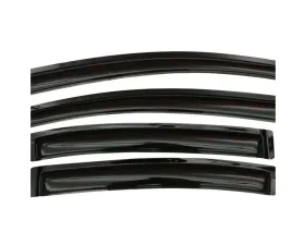 AVS Ventvisor Outside Mount Window Deflectors 4pc Smoke Honda Civic 2012-2015