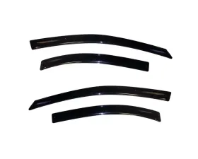 AVS Ventvisor Outside Mount Window Deflectors 4pc Smoke Chevrolet Sonic 2012-2018