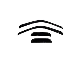 AVS Ventvisor Outside Mount Window Deflectors 4pc Smoke Ford F-250 Supercab 1999-2016
