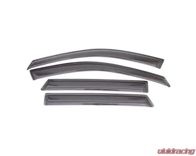 AVS Ventvisor Outside Mount Window Deflectors 4pc Smoke Hyundai Santa Fe (Excl. XL Model) 2013-2018 - 94534