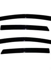 AVS Ventvisor Outside Mount Window Deflectors 4pc Smoke Ford Fiesta (Sedan & Hatch) 2009-2018                                     - 94547 - Image 7