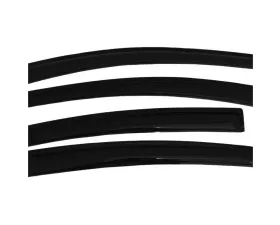 AVS Ventvisor Outside Mount Window Deflectors 4pc Smoke Hyundai Elantra (Excl. GT) 2011-2016