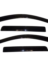 AVS Ventvisor Outside Mount Window Deflectors 4pc Smoke Mitsubishi Outlander (Excl. Sport) 2011-2018                                     - 94642 - Image 8