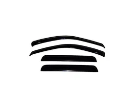 AVS Ventvisor Outside Mount Window Deflectors 4pc Smoke Ford Ecosport (Brazil) 2004