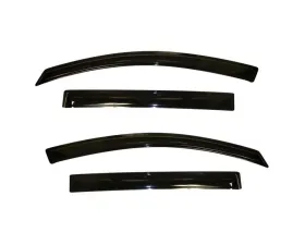 AVS Ventvisor Outside Mount Window Deflectors 4pc Smoke Kia Sportage 2011-2016