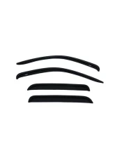 AVS Ventvisor Outside Mount Window Deflectors 4pc Smoke Dodge Dakota Quad Cab 2005-2011                                     - 94656 - Image 14