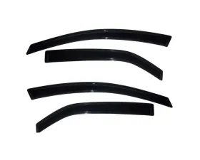 AVS Ventvisor Outside Mount Window Deflectors 4pc Smoke Kia Forte 2010-2012