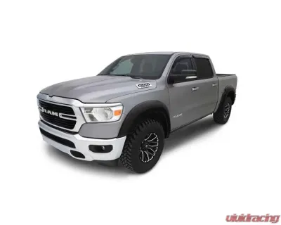 AVS Ventvisor Outside Mount Front & Rear Window Deflectors 4pc Smoke Ram 1500 Crew Cab 2019 - 94806