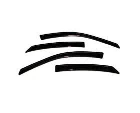 AVS Ventvisor Outside Mount Window Deflectors 4pc Smoke Ford Taurus 1996-2007