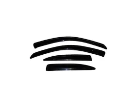 AVS Ventvisor Outside Mount Window Deflectors 4pc Smoke Volkswagen Jetta 1999-2005