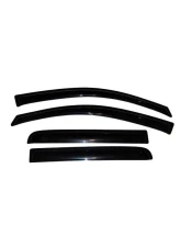AVS Ventvisor Outside Mount Window Deflectors 4pc Smoke Nissan Titan Crew Cab 2004-2015                                     - 94858 - Image 13